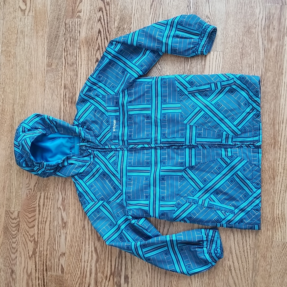 (7-8) X-Trem Youth Patterned Lightweight Unisex Jacket Winter Spring Fall Zip Up